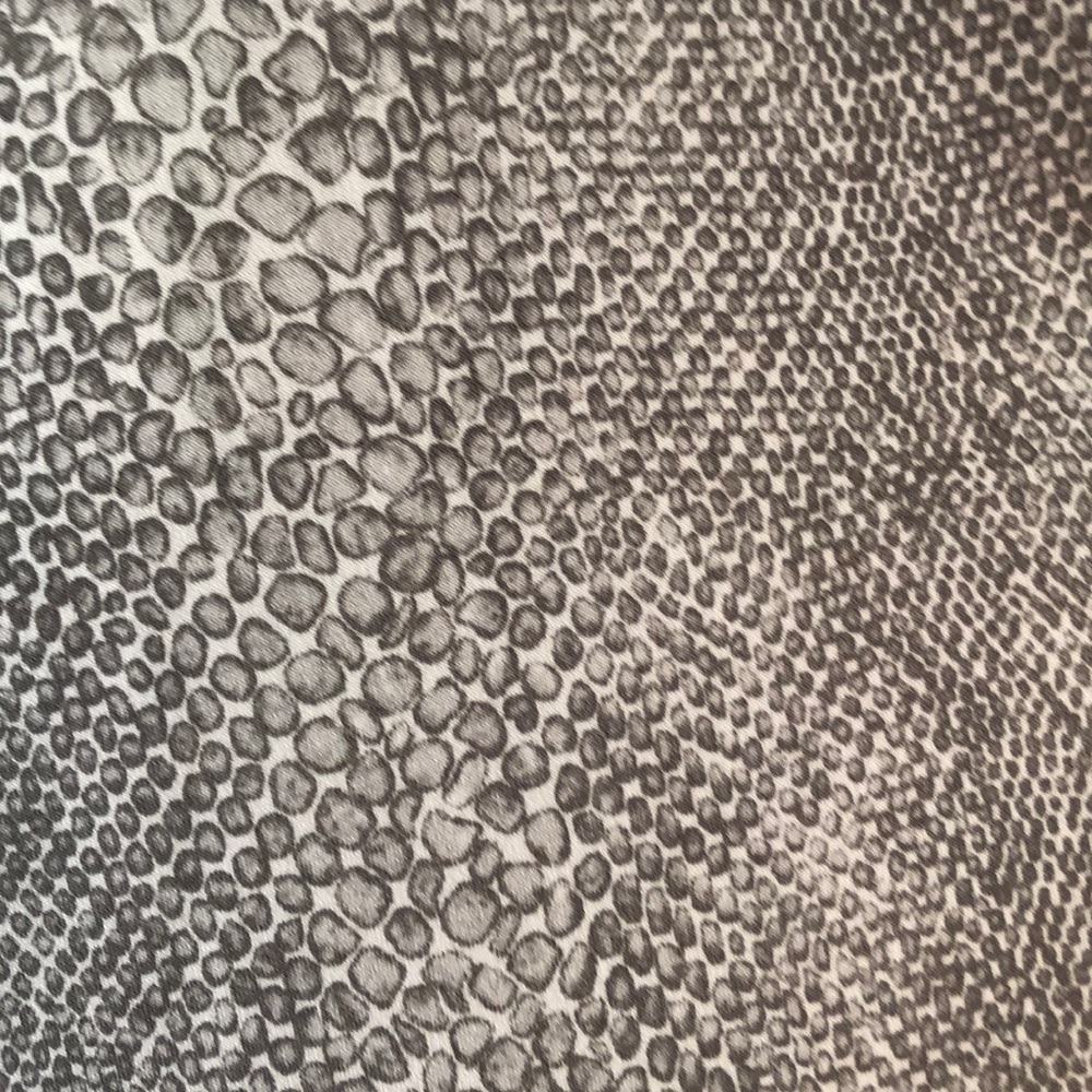 Calvin Klein Grey Python Print Wrap Dress M - image 4